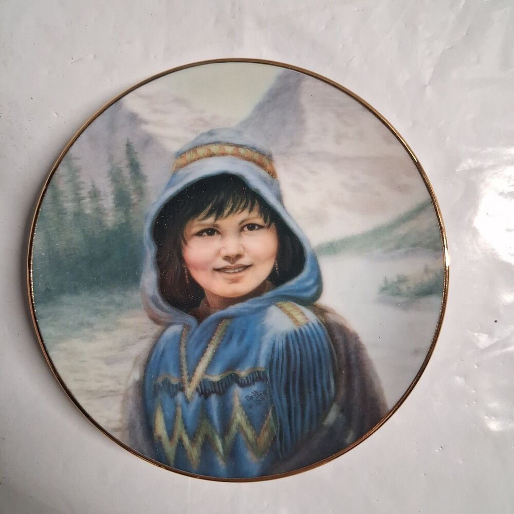 Blue Bird” Collector Plate #1281 from 1989 4.25” by Artist Gregory Perillo